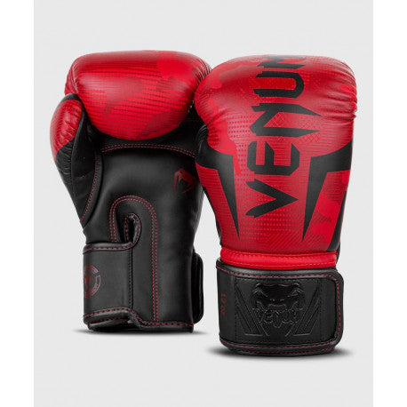 Elite Boxing Gloves - Red Camo